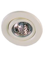 GU10 Recessed Tilt Downlight Cream 50W SDC-TLT-CR Superlux