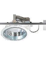 Commercial Fluorescent Twin Lamp Horizontal Downlight White 18W SDF98-HN218 Superlux