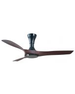 SEATTLE DC - 56"/1400mm Energy Saving DC ABS 3 Blade Ceiling Fan in Walnut (Dark Timber) with Remote Control SEA1403WN-DC Ventair