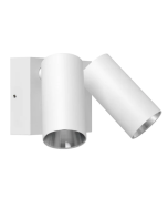 SEC Surface Mounted LED Tri-CCT Double Adjustable Wall/Pillar Light SEC8