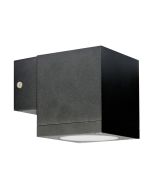 KUBE SINGLE Black SG Quality Outdoor Wall Light - SG71201BK