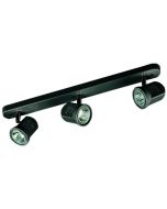 GU10 Triple Bar Spotlight Black 50W SH-B3-BL Superlux