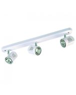 GU10 Triple Bar Spotlight White 50W SH-B3-WH Superlux