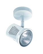 Large GU10 Single Spotlight White 75W SI-P1-WH Superlux