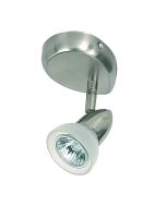 GU10 Single Spotlight Satin Chrome 50W SK-P1-SC Superlux