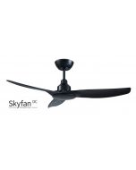 SKYFAN - 48"/1200mm Glass Fibre Composite 3 Blade DC Ceiling Fan - Black - Indoor/Covered Outdoor  - SKY1203BL