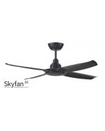 SKYFAN 4 - 48"/1200mm Glass Fibre Composite 4 Blade DC Ceiling Fan - Black - Indoor/Covered Outdoor - SKY1204BL