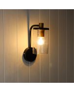 Raymont 1 Light Wall Light Black - SL63411BK