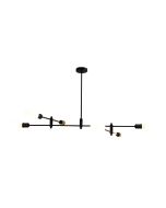 EPPING 120cm Adjustable Globe Pendant - SL64409BK