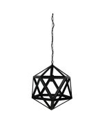 GEO 1 Geometric Single Pendant Matt Black - SL64531BK