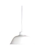 FORGE 300 White Retro Industrial Pendant - SL64730WH