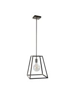 SOUTHPORT.30 Brushed Chrome Single Urban Retro 30cm Pendant - SL66901BC