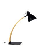 PERNO Bronze Rubbed Bronze and Timber Mid Century Task Lamp - SL98781ORB