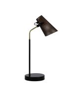 PERFO DESK LAMP BLACK & BRASS DESK LAMP - SL98831AB