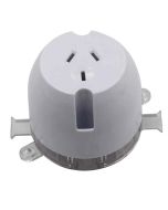 3-Pin Rear Connecting Single Surface Socket - SOCK3