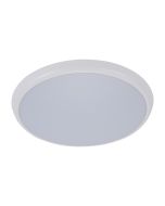 Solar 25 Watt Slimline Dimmable Round LED Ceiling Light White / Tri Colour - 20940