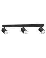 SPOT Interior GU10 Surface Mounted Spot Light 3 Light Bar Matte Black - SPOT-BAR3B