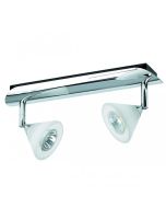 MR16 Double Bar Spotlight Chrome 50W SPT-B2-CH Superlux