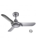 SPYDA - 900mm Fully Moulded PC Composite 3 Blade Ceiling Fan in Titanium - Indoor/Outdoor/Coastal SPY903NTI