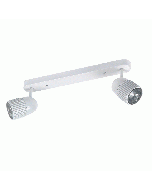 Mains Voltage Double Bar Spot White 50W SR-B2-WH Superlux