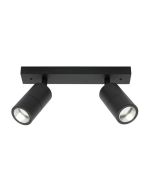 Cougar Lighting Stockholm 2lt Rail Black - STO2RBLK