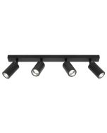 Cougar Lighting Stockholm 4lt Rail Black - STO4RBLK