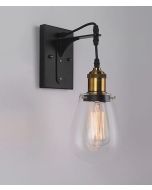 STRUNG Interior Surface Mounted Wall Light Black - STRUNG1