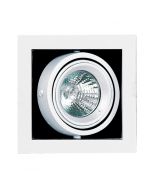 MR16 Single Gimble Frame Downlight White 35W SV-GMR1-WH Superlux