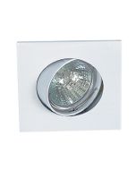 MR16 Square Tilt Downlight Kit White 50W SVE-STLT-WH Superlux