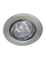 MR16 Tilt Downlight Kit Satin Chrome 50W SVE-TLT-SC Superlux