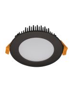 Tek 13 Watt Dimmable Round LED Downlight Black / Tri Colour - 20621	