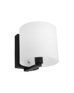 Cougar Lighting Tida 1 WALL LIGHT BLACK - TIDA1WBLK