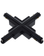 Track Connector Cross-piece Black TRK1BLCON5