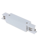 4 wire 3 circuit connector straight White TRK3WHCON2