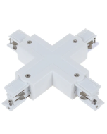 Track Connector Cross-Piece White TRK3WHCON5