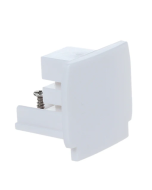 Track Connector End Cap White TRK3WHEND