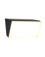 Tulsa Exterior Wall Light Black - TULS1EBLK