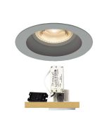 COAST 6W LED D/L SILVER IP44 FIXED 3000K UA4650SIL