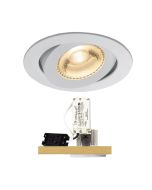 NEMO 6W LED D/L WHITE TILT ADJ 3000K UA4651WH