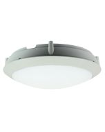 DURO.30 ROUND GREY LED IP65 Double Insulated Bulkhead -UA7804GY