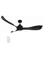 Eagle 1400mm DC Ceiling Fan (FC360143BB) Black Mercator Lighting