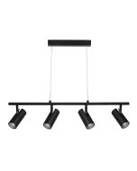 Cougar Lighting URBAN 4LT 20W LED PENDANT BLACK - URB4PBLK