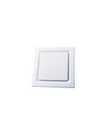 OVATION 200 - 240mm Cut-out Square Exhaust Fan - White OVAWUSQ Ventair