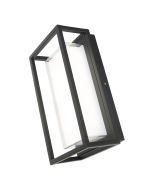 BOLTON LED RECTANGLE WALL LIGHT-BLACK - 19689/06