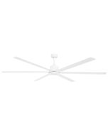 Brilliant Hercules DC Ceiling Fan With Remote – White 84″