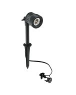 PINNACLE 12V LED GARDEN SPOTLIGHT - BLACK - 19921/06