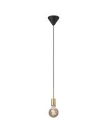 Paco Pendant Susp. Brass E27 - 2112053035