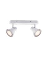 Eik 2 light Spot bar Metal White - 45770101