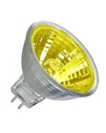 MR 16 COLOURED BULBS 50W - COLOUR - YELLOW    ( 1 only  in stock )