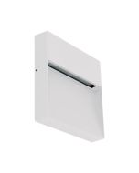 Zeke 9W 240V Square LED Wall Light White / Warm White - 19508	